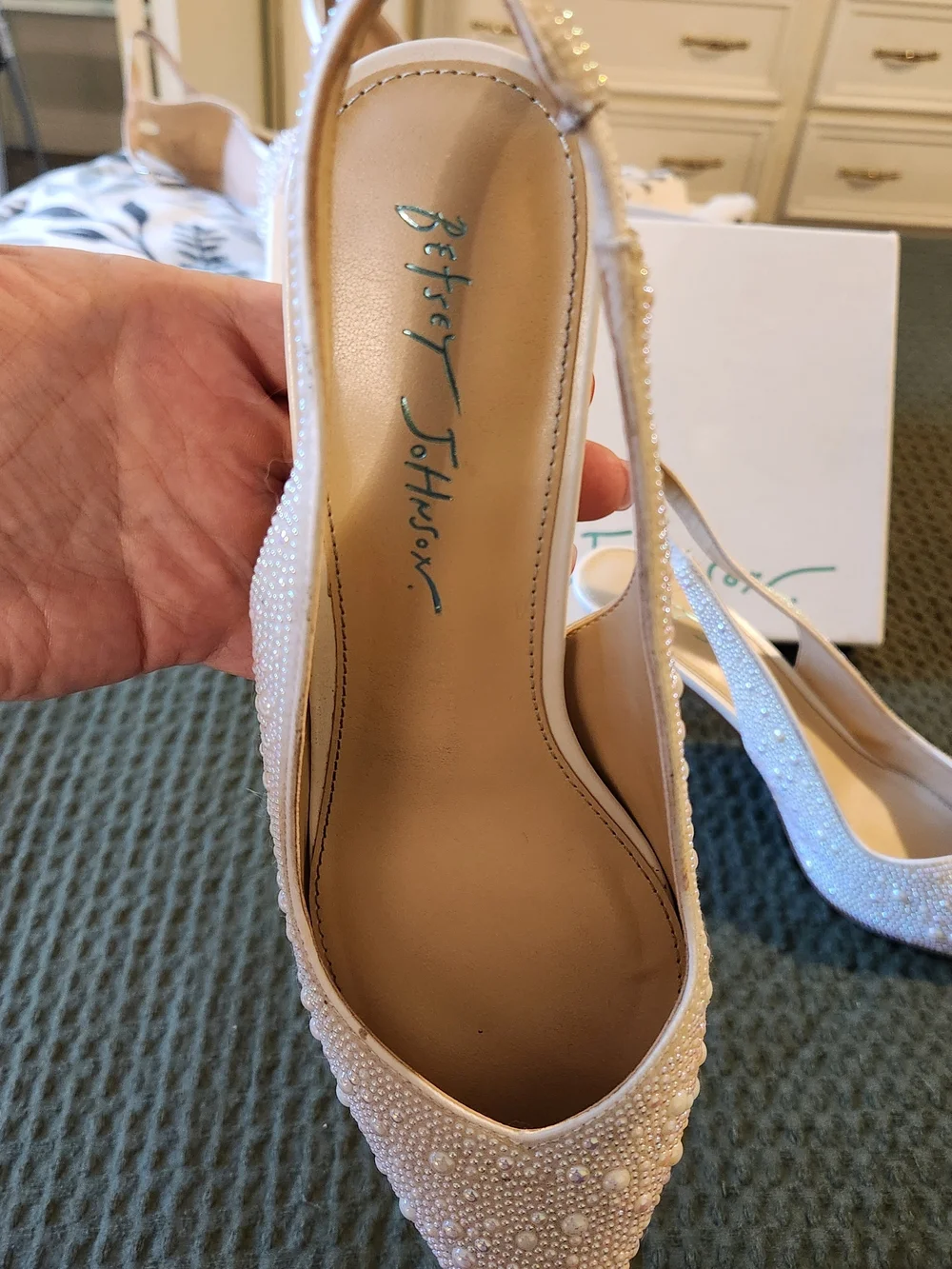 Betsey Johnson elegant pearl